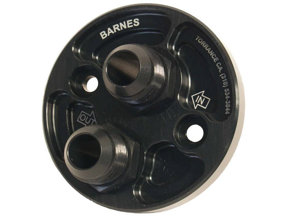 BARNES Oil Filter Block Off Plate -12 Fitting 2568722