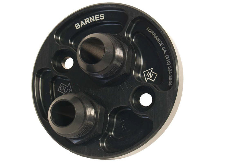 BARNES Oil Filter Block Off Plate -12 Fitting 2568722