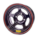 BASSETT 13x7 5x100mm 3in BS Inertia D-Hole Black 37SN3