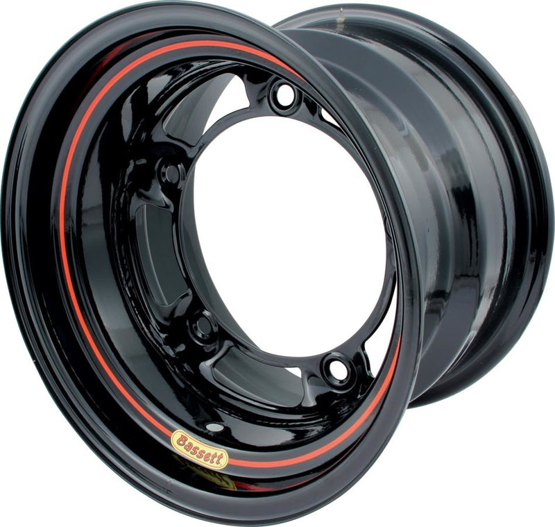 BASSETT Wheel 15in x 10in W/5 LW Black 50SR55-LW