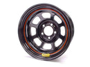 BASSETT 15x7 5x4.75 3.75in BS Black Rolled Wheel 57RC375