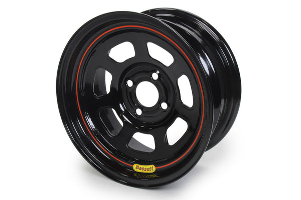 BASSETT 15x7 4x4.25 3in BS D-Hole Lite Black 57SP3
