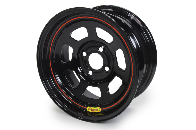 BASSETT 15x7 4x4.25 3in BS D-Hole Lite Black 57SP3