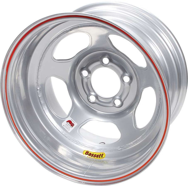 BASSETT 15x8 IMCA Silver Inertia 5x5 58A51IS