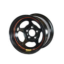 BASSETT Wheel 15x8 5x5 3in Armor Edge Black 58A53W