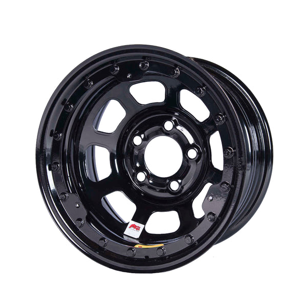 BASSETT Wheel 15x8 IMCA B/Lock 5x5 Black 4.75in BS 58D5475ILK