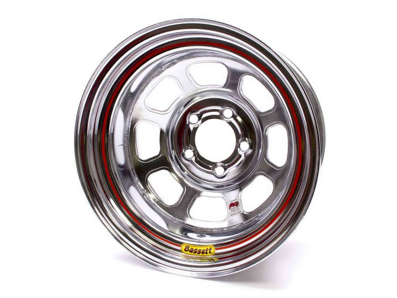 BASSETT 15x8 Chrome Wheel 4.75BC 5in BS 58DC475IC