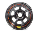 BASSETT Wheel 15x8 D-Hole 4x100 mm 4in BS Black 58SH4