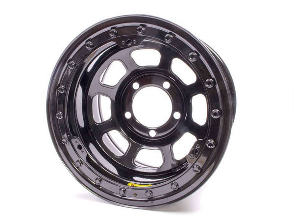 BASSETT 15 x 8.75 B/L Black 5x5 3in BS D-Hole 59D53LK