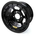 BASSETT Wheel 13X7 4X4.5 4in BS Black D-Hole L37ST4L