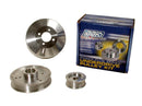 BBK PERFORMANCE 3pc. Aluminum Pulley Kit - 96-01 GT/Cobra 4.6L 1555