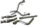 BBK PERFORMANCE Off-Road X-Pipe w/Conv. - 05-09 Mustang V6 4011