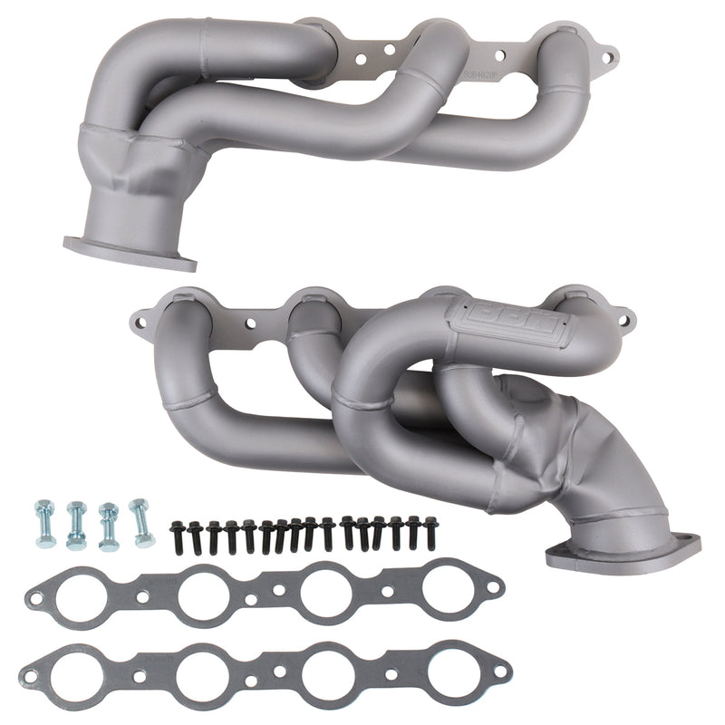 BBK PERFORMANCE 1-3/4 Shorty Headers - 10-12 Camaro SS - Chrome 4020