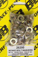 B and B PERFORMANCE PRODUCTS H/T Special Washers - 3/8in .625in OD (100) 26200