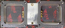 BLOWER DRIVE SERVICE 671-871 Dual 4500 Billet Carb. Adapter Kit - Pol. CA-9027