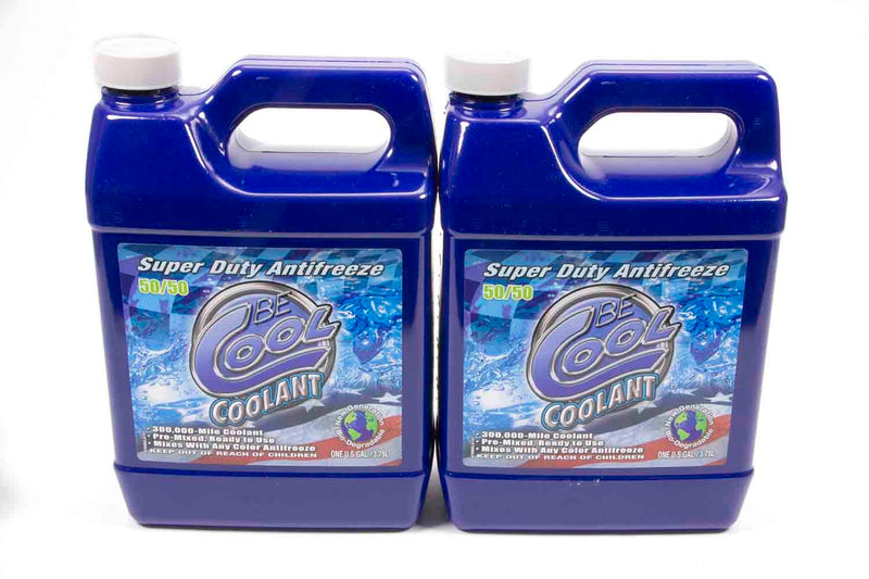 BE-COOL RADIATORS Be Coolant Case 2-One Gallon Bottles 25002
