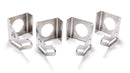 BE-COOL RADIATORS Alum. Fan Brackets For Dual Core Radiators 72031