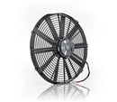 BE-COOL RADIATORS 16in Electric Fan Puller Black Straight Blade 75001