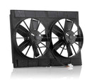 BE-COOL RADIATORS Electric Fan Dual Paddle Blade 75007