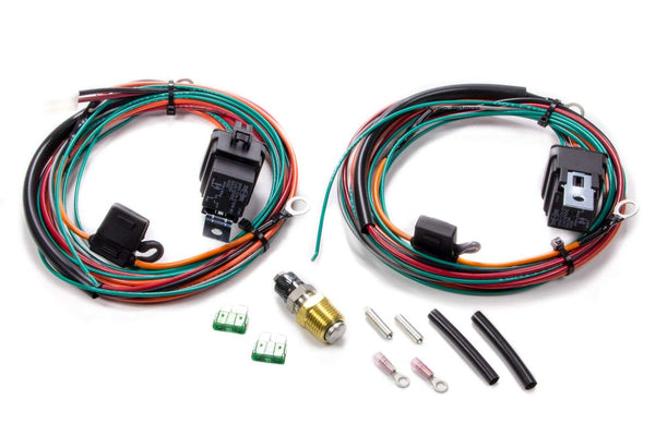 BE-COOL RADIATORS Wiring Harness Kit For Dual Fans 75117