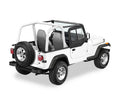 BESTOP Black Diamond-Upper Door Sliders 51787-35