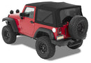 BESTOP Supertop NX Black Twill 07-16 Wrangler JK 2 Door 54822-17