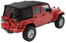 BESTOP Supertop NX Black Twill 07-16 Wrangler JK 4 Door 54823-17