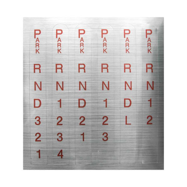 B and M AUTOMOTIVE Indicator Decal 80848