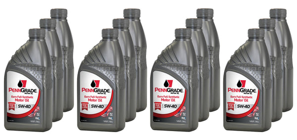 PENNGRADE MOTOR OIL PennGrade Euro 5w40 Case 12 x 1 Quart 61316