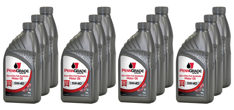 PENNGRADE MOTOR OIL PennGrade Euro Elite 5w40 Case 12 x 1 Quart 61366