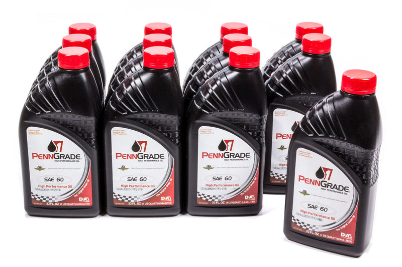 PENNGRADE MOTOR OIL 60w Racing Oil Cs/12-Qt 71166