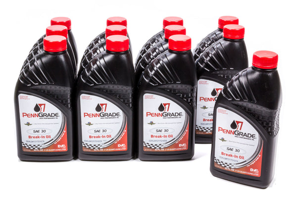 PENNGRADE MOTOR OIL 30w Engine Break-In Oil Case/12-Qt 71206