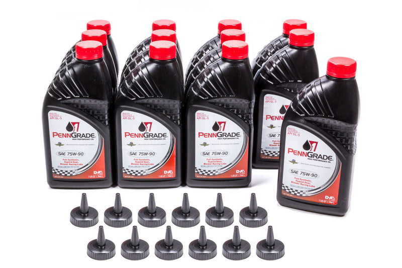 PENNGRADE MOTOR OIL 75w90 Hypoid Gear Oil Case 12 x 1 Qt. 77666