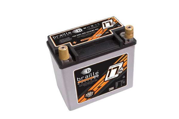 BRAILLE AUTO BATTERY Racing Battery 17lbs 1191 PCA 6.8x4.0x6.1 B2317