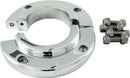 BORGESON Split Swivel Floor Mount For 2in Column Polished 909008
