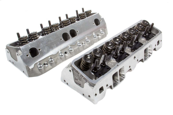 BRODIX SBC 225cc D/S Heads 64cc 2.08/1.60 Assembled 1321003