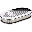 BILLET SPECIALTIES Large Oval Flag Air Clea 15427