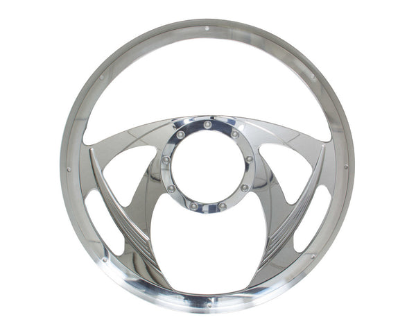 BILLET SPECIALTIES Sniper Half Wrap Steering Wheel 30955