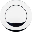 BILLET SPECIALTIES Polished Horn Button Large Smooth 32125