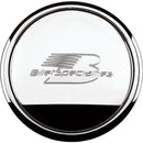 BILLET SPECIALTIES Polished Horn Button Billet Logo 32620
