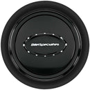 BILLET SPECIALTIES Horn Button Smooth Black Anodized 32729
