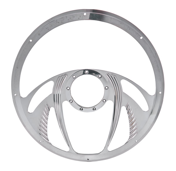 BILLET SPECIALTIES Steering Wheel Half Wrap 15.5in Psycho 34055