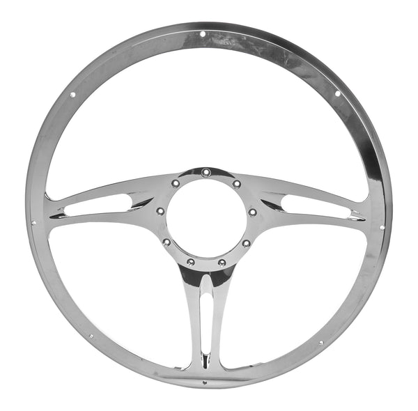 BILLET SPECIALTIES Steering Wheel Half Wrap 15.5in Stealth 34322