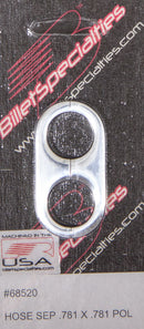 BILLET SPECIALTIES Hose Separator .781x.781 -Polished 68520