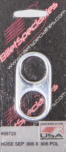 BILLET SPECIALTIES Hose Separator .906x.906 -Polished 68720