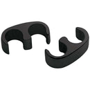 BILLET SPECIALTIES 2 Wire Separator Floating Black Pair 69682