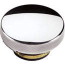 BILLET SPECIALTIES Polished Radiator Cap Plain 16lb. 75120
