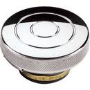 BILLET SPECIALTIES Polished Radiator Cap Circle Style 16lb. 75220