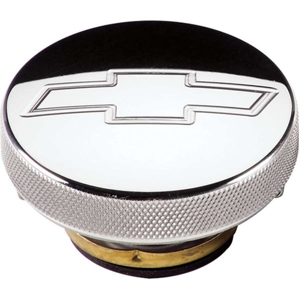 BILLET SPECIALTIES Polished Radiator Cap Chevy Logo 16lb. 75320