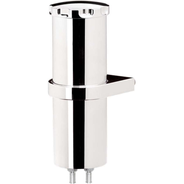 BILLET SPECIALTIES Over Flow Tank 8.75in Smooth w/Bracket 77109